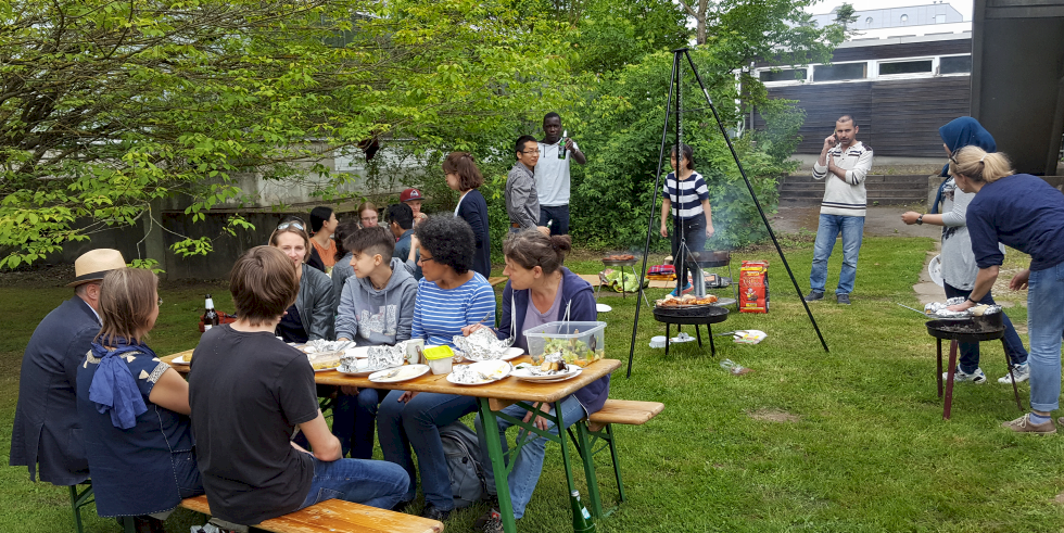 Image: Karlovsky Lab - barbecue in May 2017